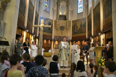 Messe de fin d'année de l'école de l'Immaculée Conception