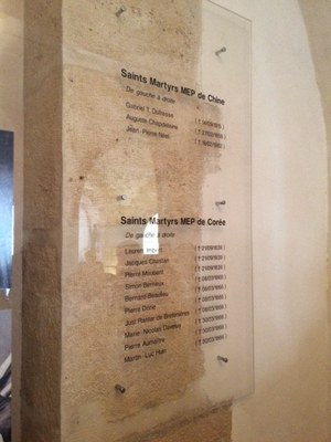 Pèlerinage avec les CM2 de l'école de l'Immaculée Conception