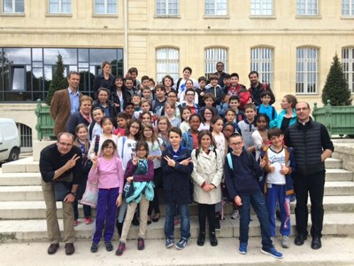 Pèlerinage avec les CM2 de l'école de l'Immaculée Conception