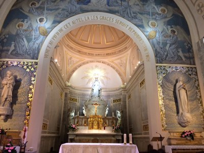 Pèlerinage avec les CM2 de l'école de l'Immaculée Conception