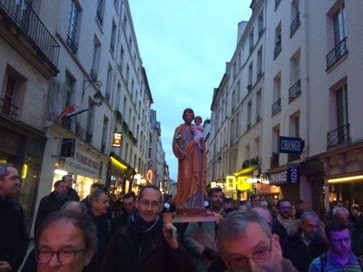 Marche Saint Joseph - Pèlerinage des pères de familles