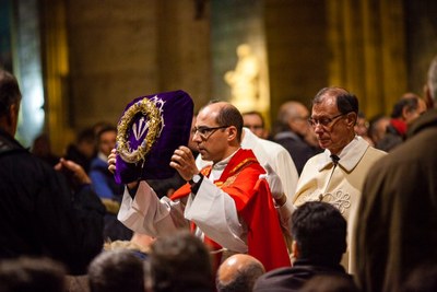 Marche Saint Joseph - Vénération de la couronne d'épines du Christ