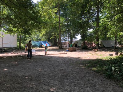 Camp des louveteaux à Jambville