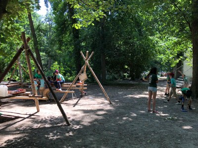 Camp des louveteaux à Jambville