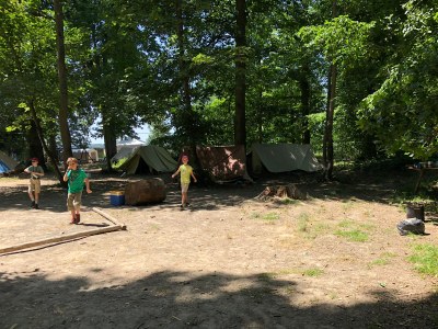 Camp des louveteaux à Jambville