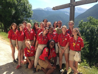 Camp scout des caravelles à Arvieux dans les Hautes Alpes