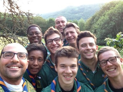 Camp des compagnons dans l'Aveyron 006