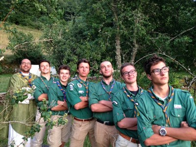 Camp des compagnons dans l'Aveyron 007