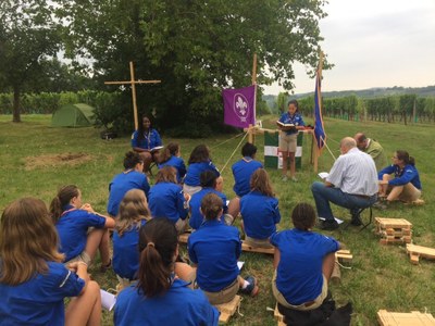 Camp des guides dans le Gers 003