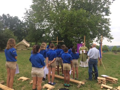 Camp des guides dans le Gers 004