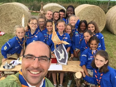 Messe avec les guides à Tremel en Bretagne