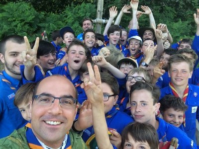 Messe avec les scouts à Serent en Bretagne