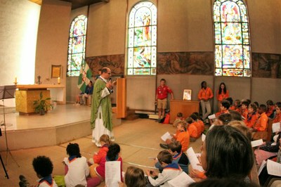 Messe du groupe scout Saint Philiippe Neri