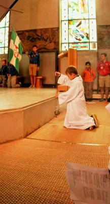 Messe du groupe scout Saint Philiippe Neri