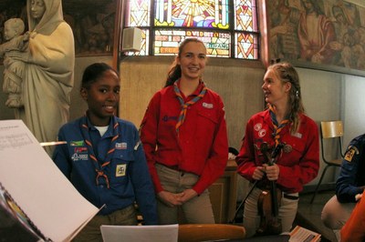 Messe du groupe scout Saint Philiippe Neri