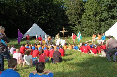 Messe du groupe scout Saint Philiippe Neri du samedi 25 juin