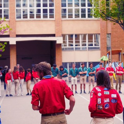 Messe et carré scout de Pâques