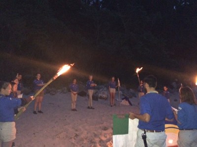 Promesses des guides sur la plage de Tremel en Bretagne