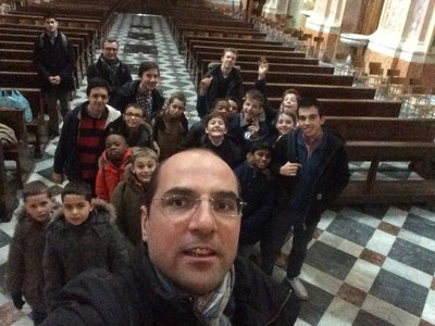 Pèlerinage à Bergame des servants de messe 25 février 2016
