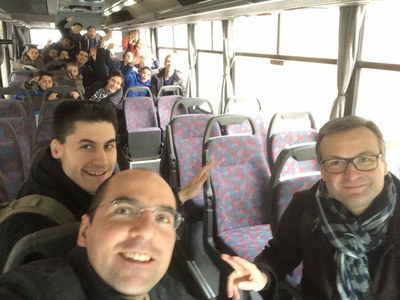 Pèlerinage à Bergame des servants de messe 25 février 2016