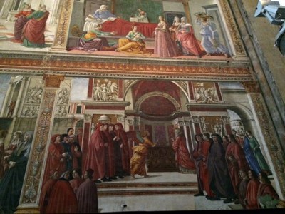 1er jour du pèlerinage des servants à Florence et Sienne 
