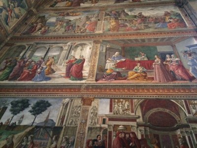 1er jour du pèlerinage des servants à Florence et Sienne