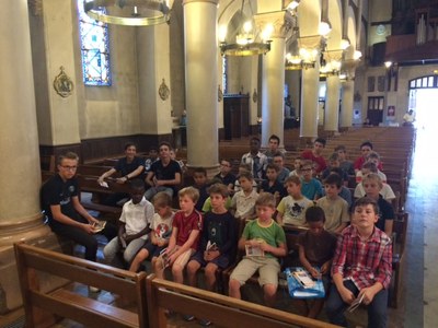 Réunion de rentrée du groupe Saint Tarcisius des servants de messe