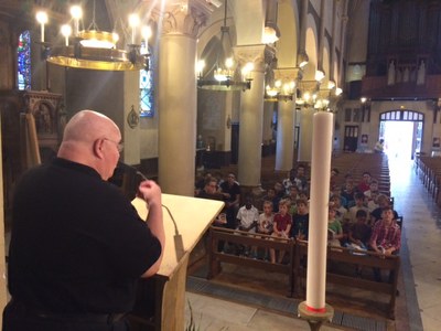 Réunion de rentrée du groupe Saint Tarcisius des servants de messe