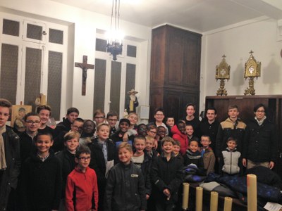 Réunion des servants de messe du 19 novembre