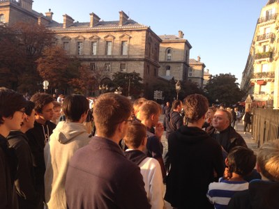 Soirée avec les chefs et les adjoints à Notre Dame de Paris
