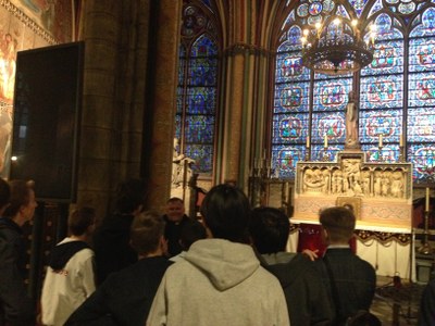 Soirée avec les chefs et les adjoints à Notre Dame de Paris