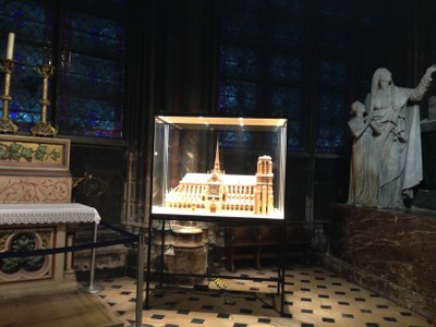 Soirée avec les chefs et les adjoints à Notre Dame de Paris