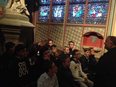 Soirée avec les chefs et les adjoints à Notre Dame de Paris
