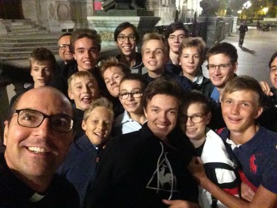 Soirée avec les chefs et les adjoints à Notre Dame de Paris