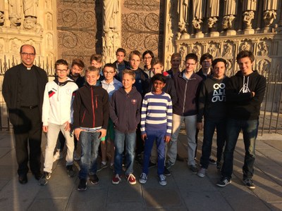 Soirée avec les chefs et les adjoints à Notre Dame de Paris
