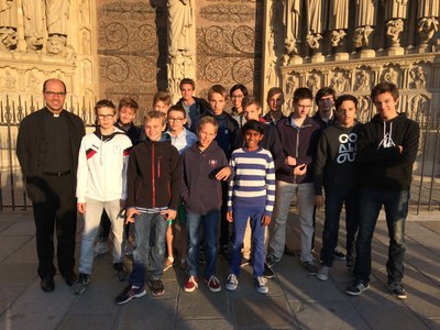 Soirée avec les chefs et les adjoints à Notre Dame de Paris