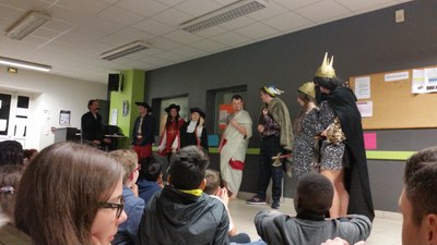 1er jour du camp de l'aumônerie à Saint Laurent sur Sèvres en Vendée 