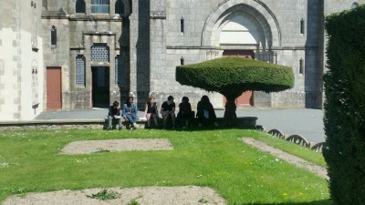 2ème jour du camp de l'aumônerie à Saint Laurent sur Sèvre en Vendée 