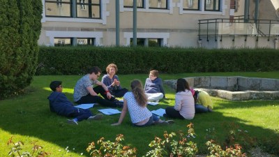 2ème jour du camp de l'aumônerie à Saint Laurent sur Sèvre en Vendée 
