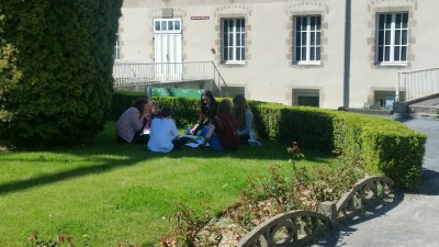 2ème jour du camp de l'aumônerie à Saint Laurent sur Sèvre en Vendée 