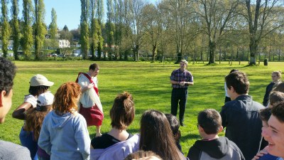 3ème jour du camp de l'aumônerie à Saint Laurent sur Sèvre en Vendée