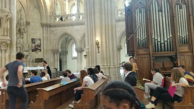 3ème jour du camp de l'aumônerie à Saint Laurent sur Sèvre en Vendée