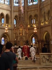 3ème jour du camp de l'aumônerie à Saint Laurent sur Sèvre en Vendée 