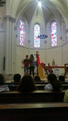 5ème jour du camp de l'aumônerie à Saint Laurent sur Sèvre en Vendée