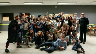 5ème jour du camp de l'aumônerie à Saint Laurent sur Sèvre en Vendée