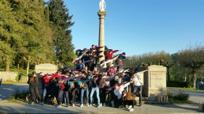 6ème jour du camp de l'aumônerie à Saint Laurent sur Sèvre en Vendée