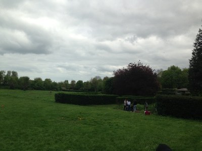 1er jour du camp de l'aumônerie à Douvres la Délivrande