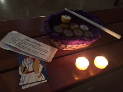 Confessions des enfants du cate et de l'Aumônerie et nuit d'adoration