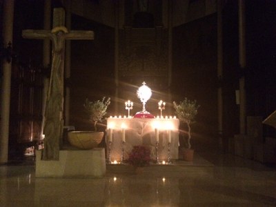 Confessions des enfants du cate et de l'Aumônerie et nuit d'adoration