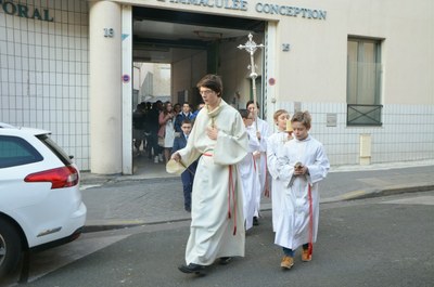 Confirmation pour des jeunes de l'Aumônerie